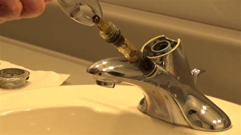 how to remove moen bathroom faucet handle|Cartridge 1225 Removal and Installation Guide